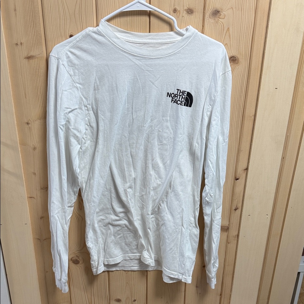 The North Face Men's Classic White Long Sleeve Tee